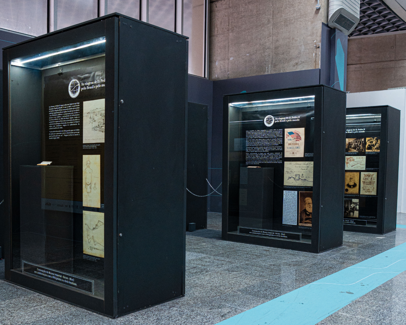 Museu Imperial leva exposição sobre as viagens de D. Pedro II ao Aeroporto Internacional Tom Jobim (RIOgaleão)